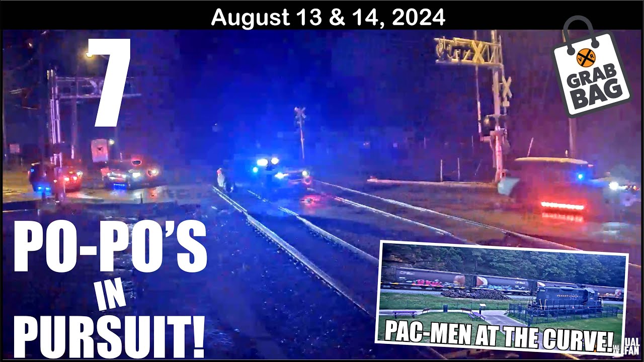 7 PO-POS IN PURSUIT OF ? PAC-MEN INVADE THE CURVE, SEQUENTIAL BCRAIL ENGINE NUMBERS 4650 & 4651