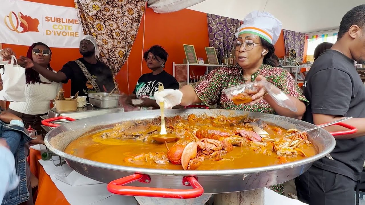 La Côte d’Ivoire séduit Paris avec sa gastronomie au Village International 2025