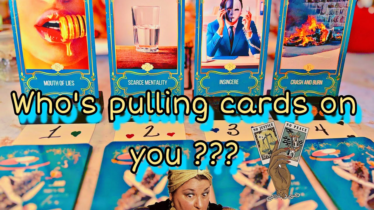 Pick a card Who’s pulled tarot cards 🃏 on you & why???🤔🫣