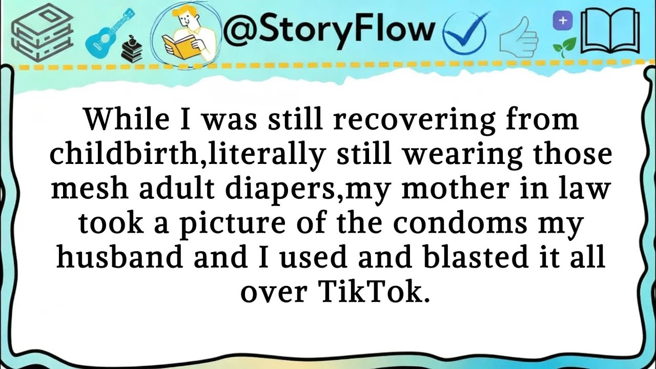 While I was still recovering from childbirth,literally still wearing those mesh adult diapers