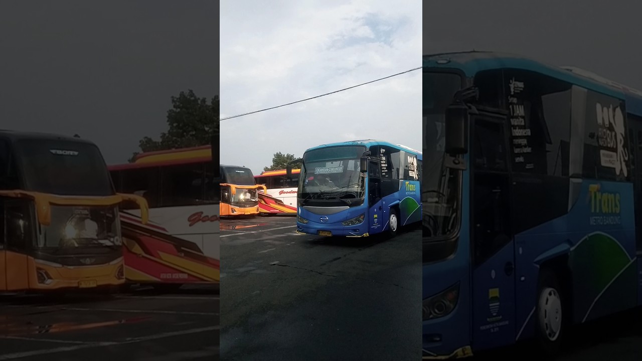 Bus trans metro bandung 🤩 Siapa yang pernah naik.. #transmetrobandung #terminalcicaheum #huntingbus