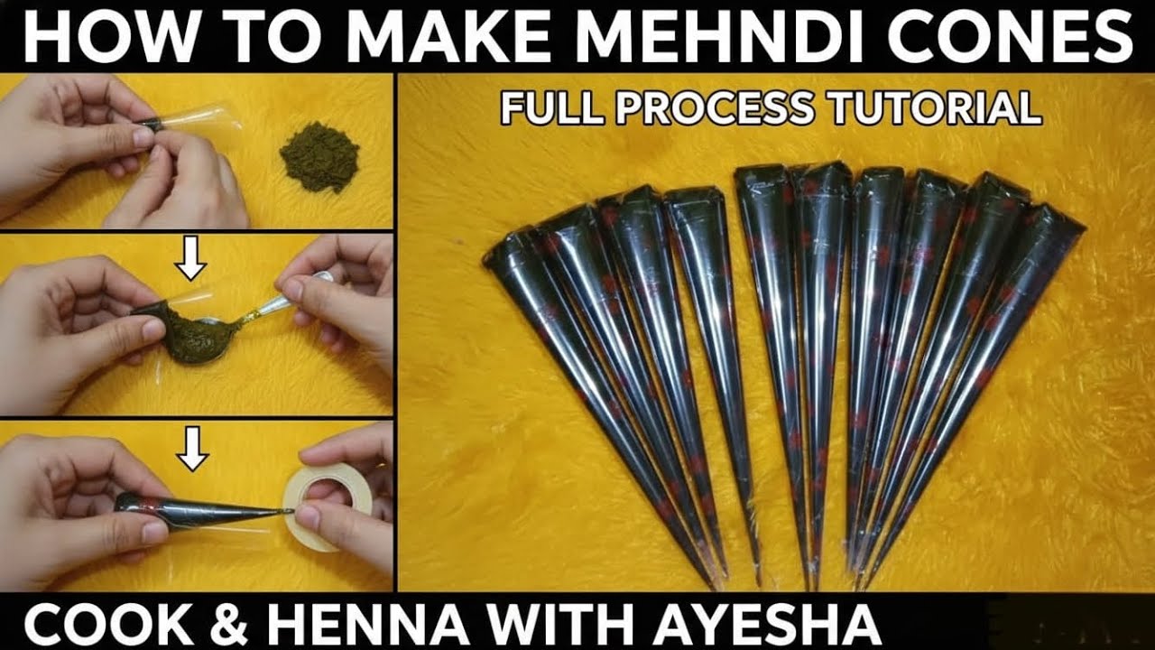 💯 organic mehndi making process ♥️....