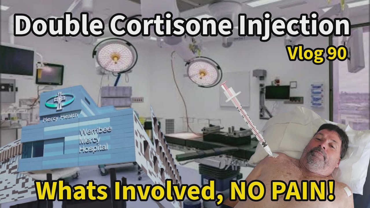 Две инъекции кортизона в плечи&hellip; Правда! 💉 Видеоблог из больницы Werribee Mercy Hospital, выпуск 90