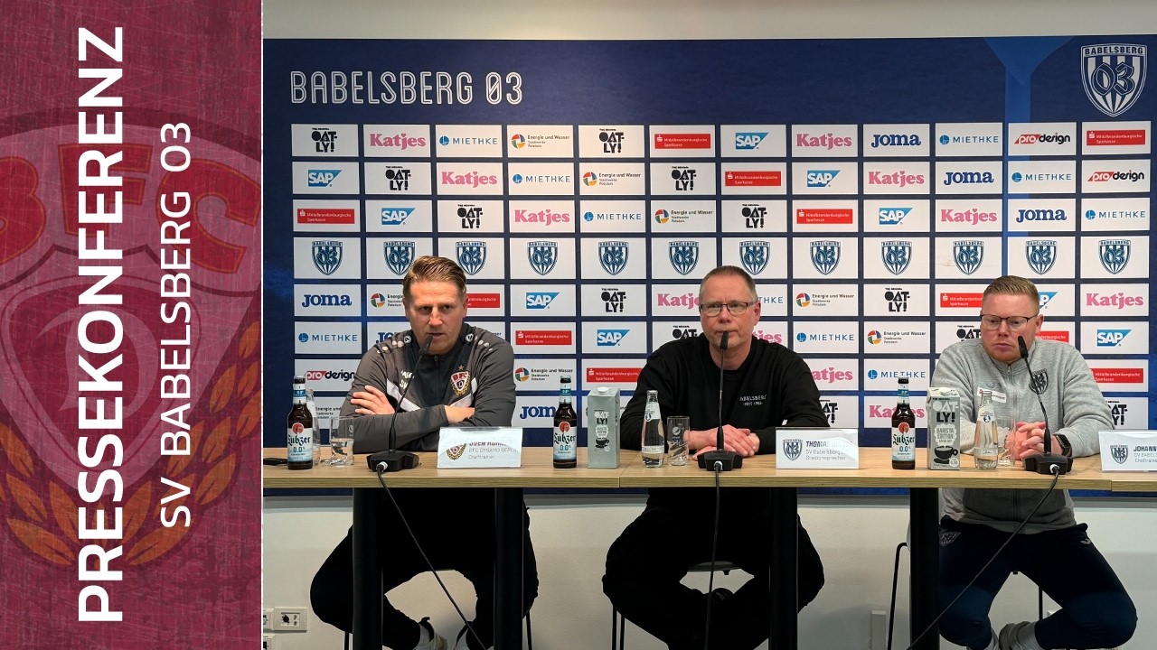 23.Spieltag - Regionalliga Nordost - SV Babelsberg 03 - BFC Dynamo 2:2 - 01.04.2026 - PK