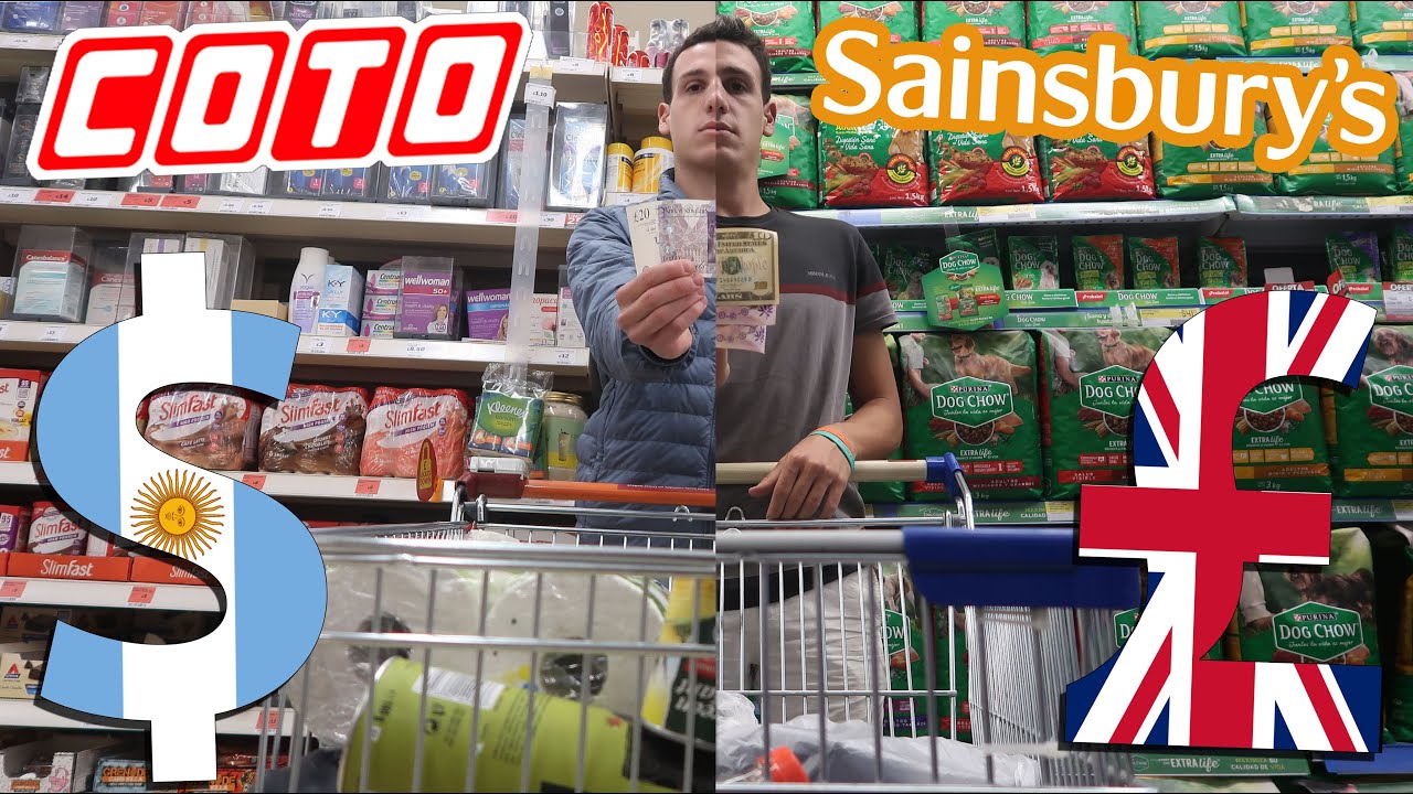 Hago la misma COMPRA en ARGENTINA y en LONDRES - ¿Cuál es más CARA?