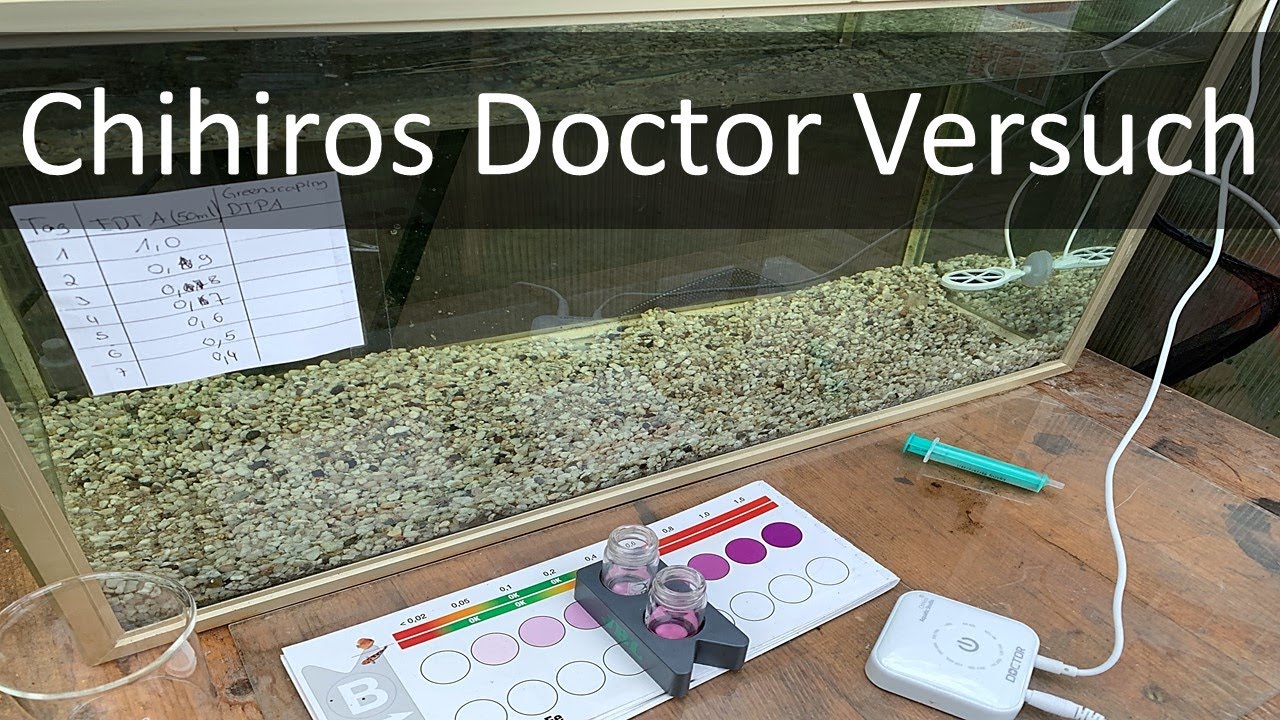Chihiros Doctor / Versuch, spaltet er Dünger?