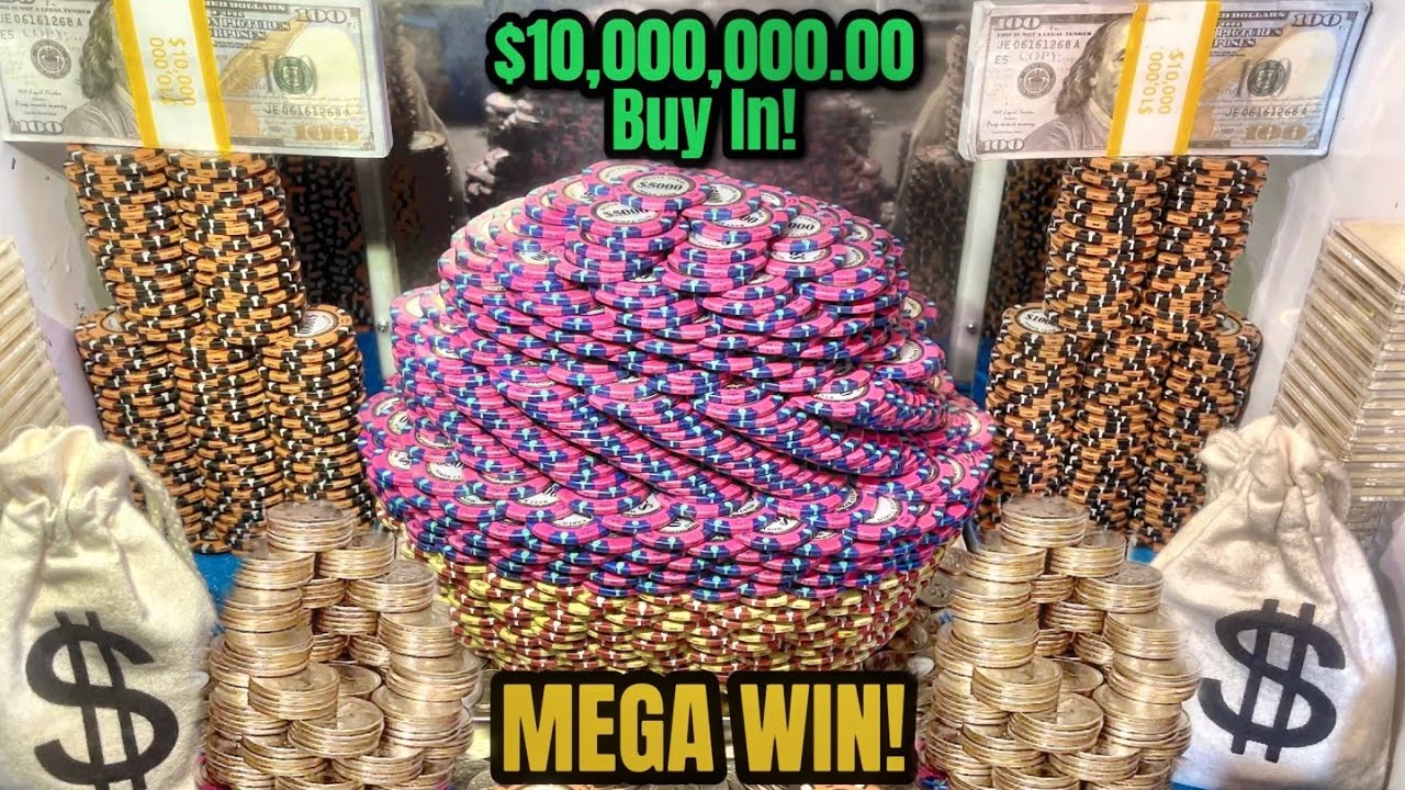 🔵*MUST SEE* 500 QUARTER CHALLENGE, $10,000,000.00 BUY IN, HIGH LIMIT COIN PUSHER! (SUPER MEGA WIN)