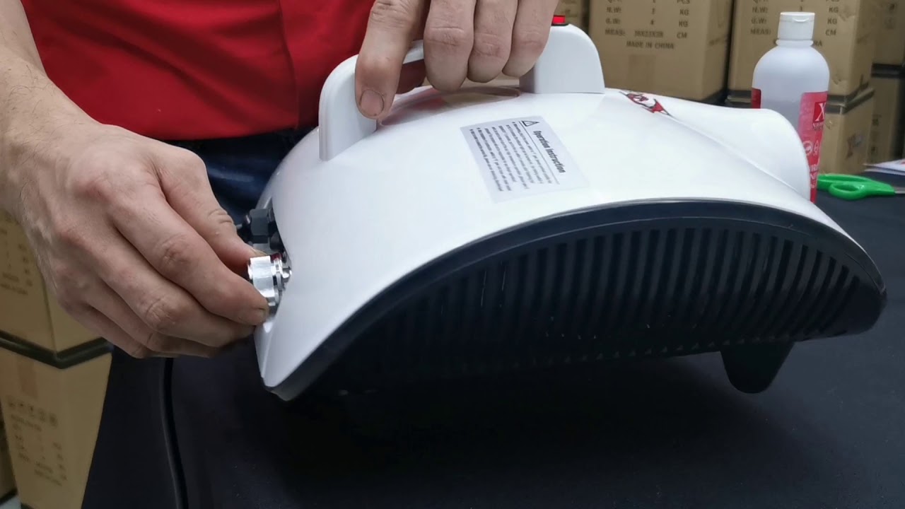 X formula Fogging machine instructions for use