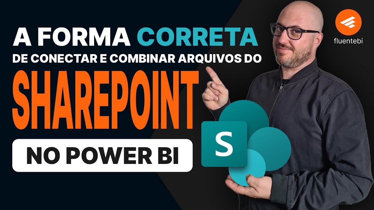 A forma correta de conectar e combinar arquivos de uma pasta específica do Sharepoint