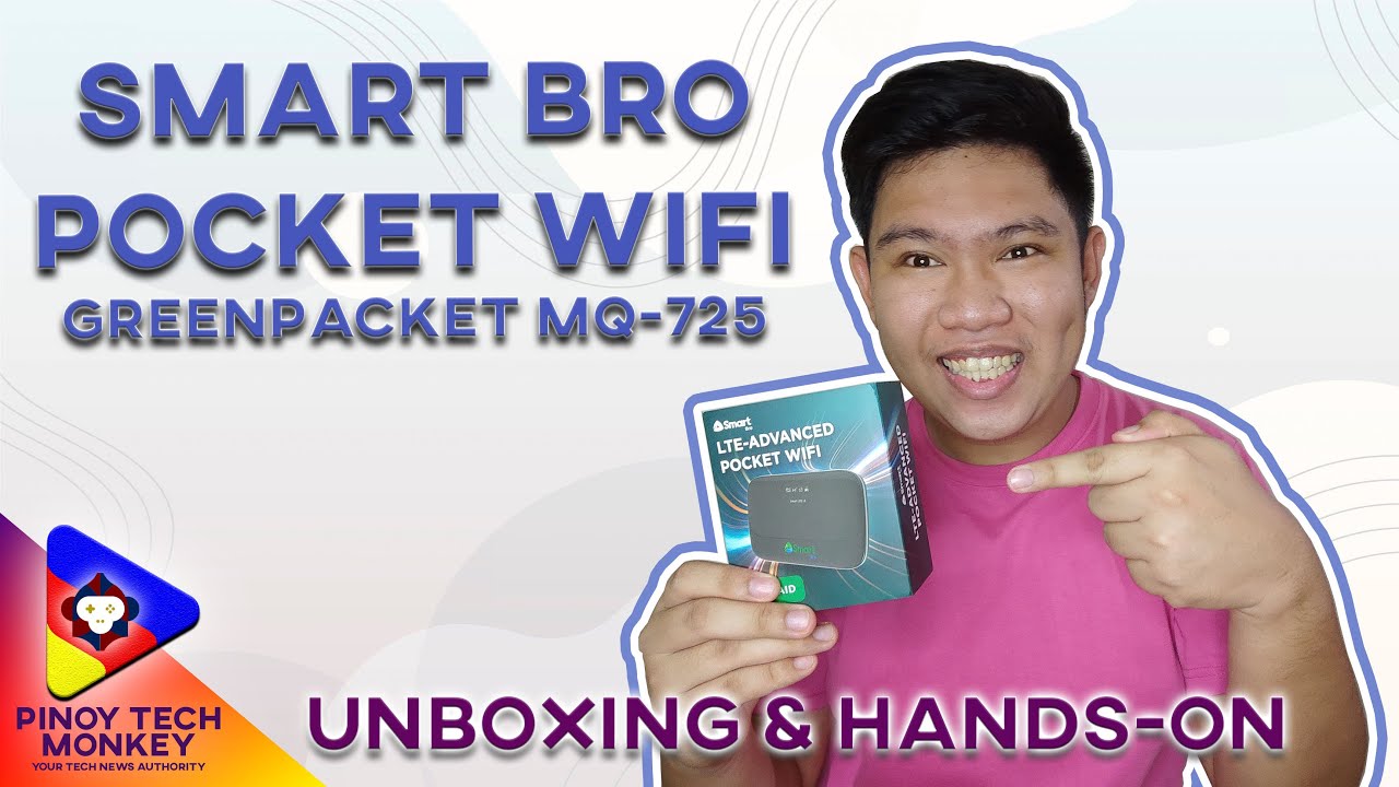 Smart Bro LTE-Advanced Pocket WiFi (Greenpacket MQ-725) Unboxing and hands-on