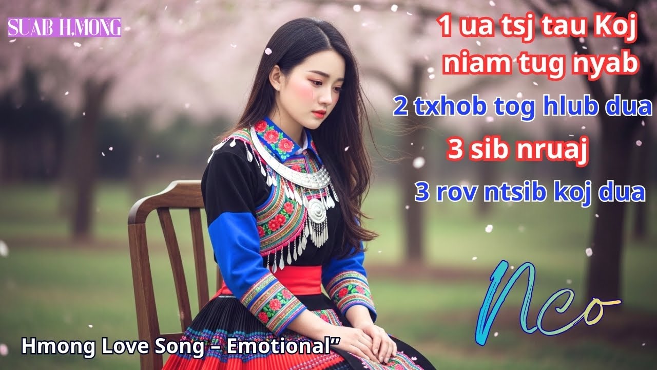 TOP 4 Txoj Nkauj Hu Tau Mob Siab Tshaj “Top 4 Most Heartbreaking Songs”#SuabNkaujKho