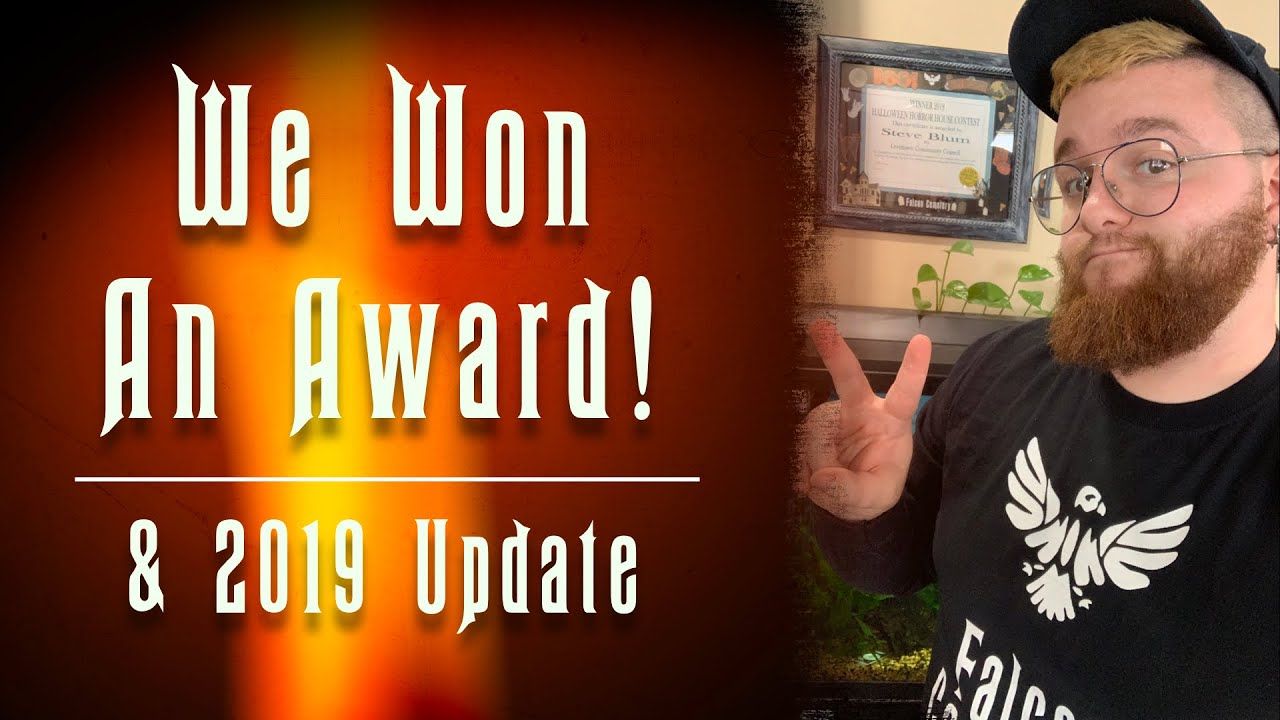 We won an award! **2019 Update**
