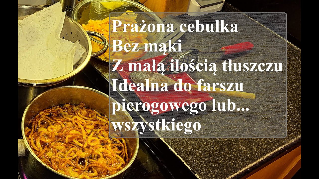 Prażona cebulka bez mąki