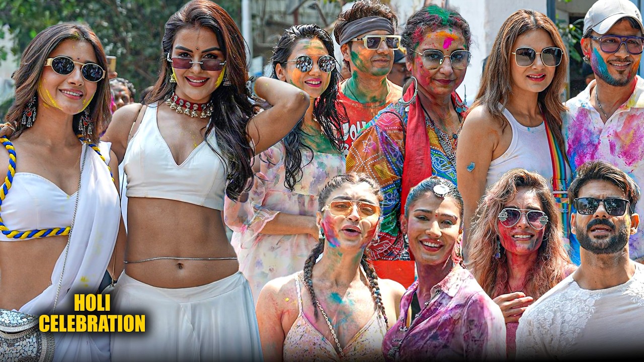 Holi Celebration 2026 🌈 Gaurav Khanna, Priyanka Chahar Choudhary & Monalisa Ki Rangon Bhari Masti