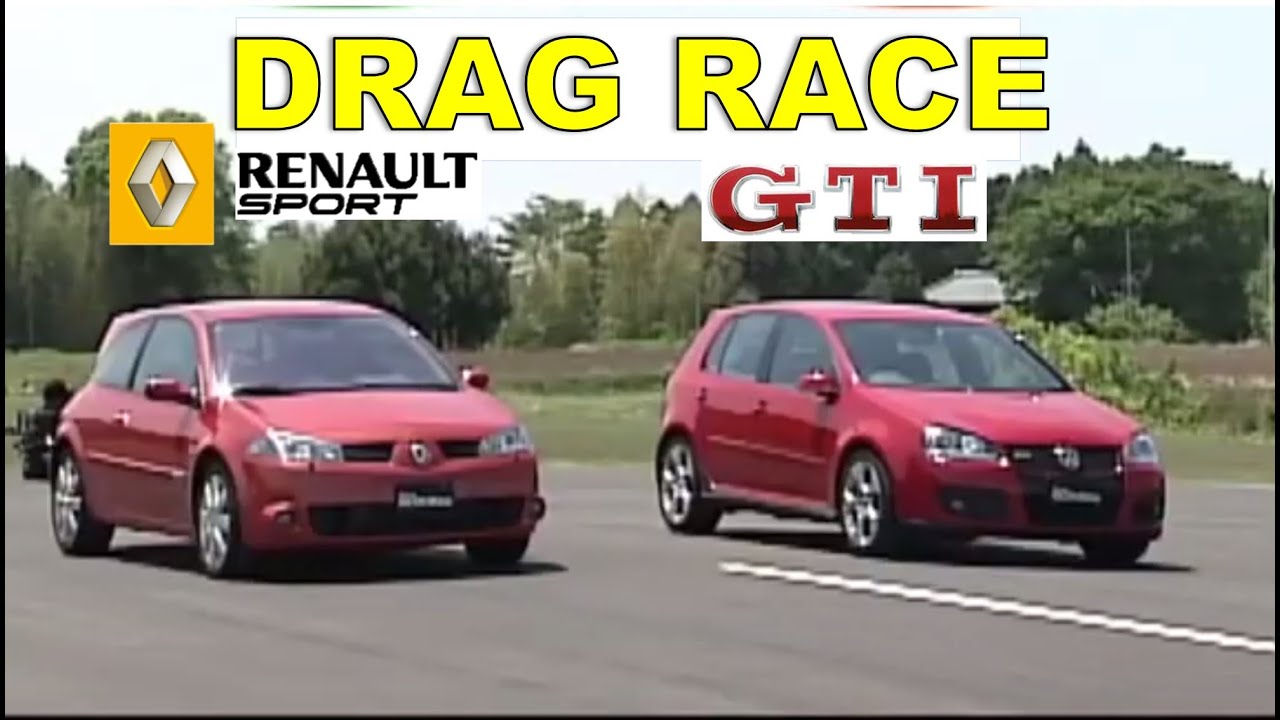 Drag Race #37 | Renault Megane RS vs VW GOLF GTI DSG