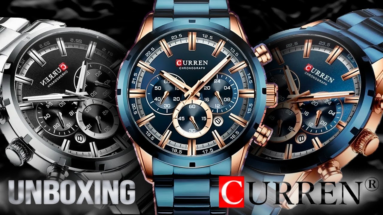 Reloj Curren 8355 Unboxing ¿Qué Trae en la Caja?