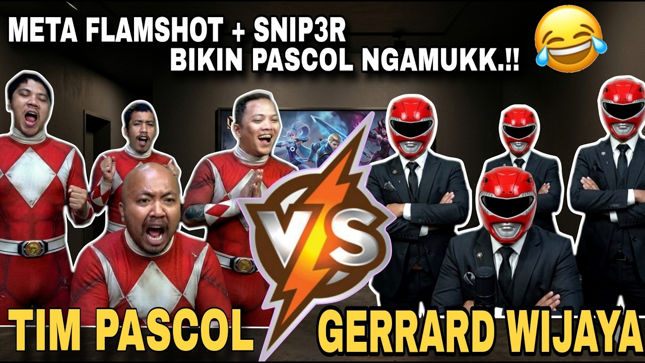 TIM PASCOL VS GERRARD WIJAYA BERAKHIR BIKIN PASCOL NGAMUK LUCU