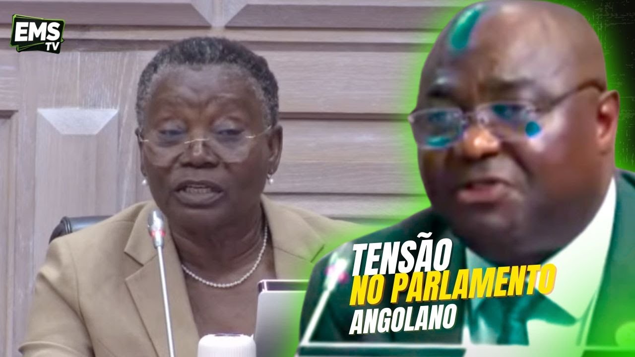 DEPUTADA DO MPLA RUTH MENDES PERDE O CONTROLE COM O DEPUTADO DA UNITA  EM DEBATE SOBRE A DESPROMOSSÃ