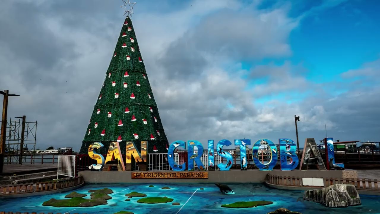 N&uacute;cleo urbano de San Crist&oacute;bal (Parque Nacional Gal&aacute;pagos - Ecuador)