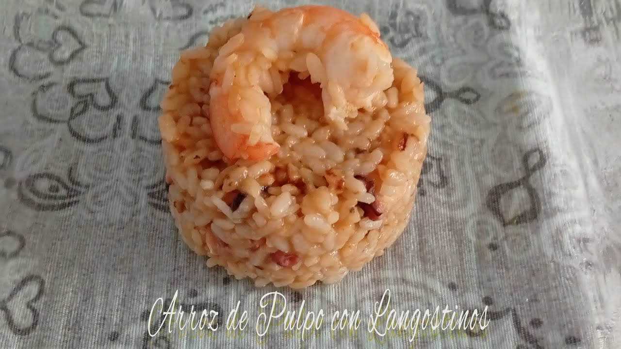 Arroz de Pulpo con Langostinos