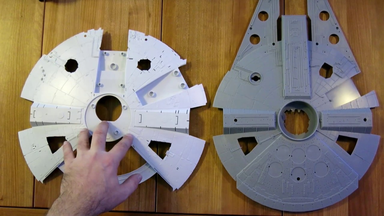 Millennium Falcons - Bandai PG vs Fine Molds Part 2