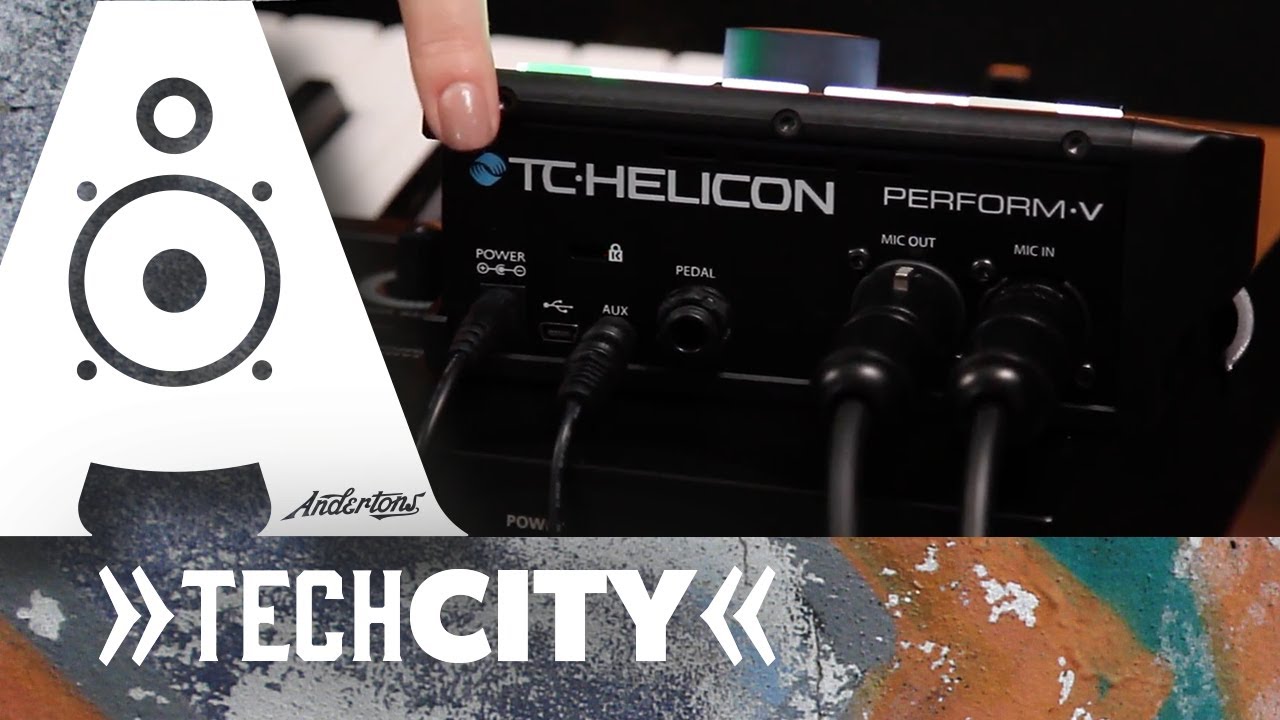 Hannah Checks Out The TC Helicon Perform-V Vocal Processor