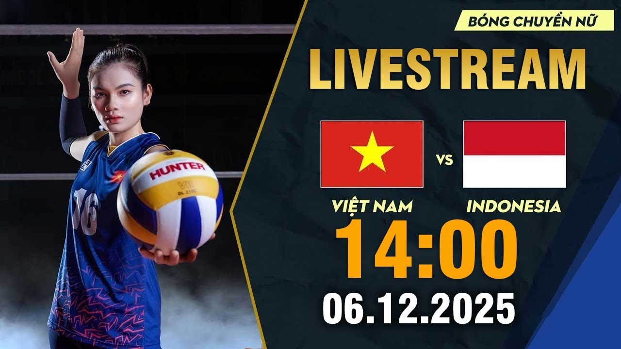🔴 Vietnam vs Indonesia | Việt Nam bùng nổ trước sức mạnh Indonesia | Bóng Chuyền Nữ SEA Games