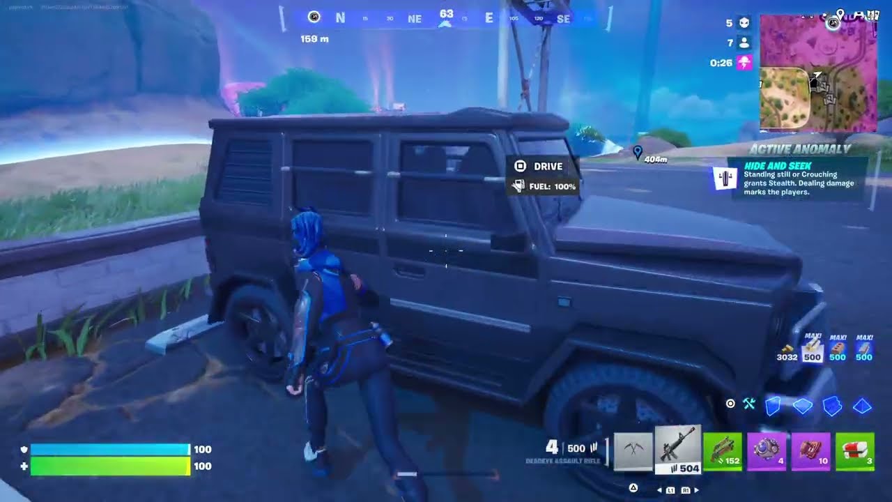 Fortnite Battle Royale in the square/rectangle storm with 6 awesome elims, builds, and spectating 