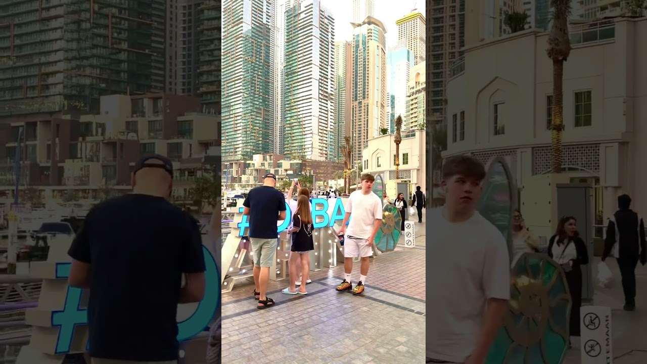 Amazing Dubai Marina ✌️❤️😎 #dubai #dubailfe #travel #dubaivenues #explore #dubaimarina #tourist