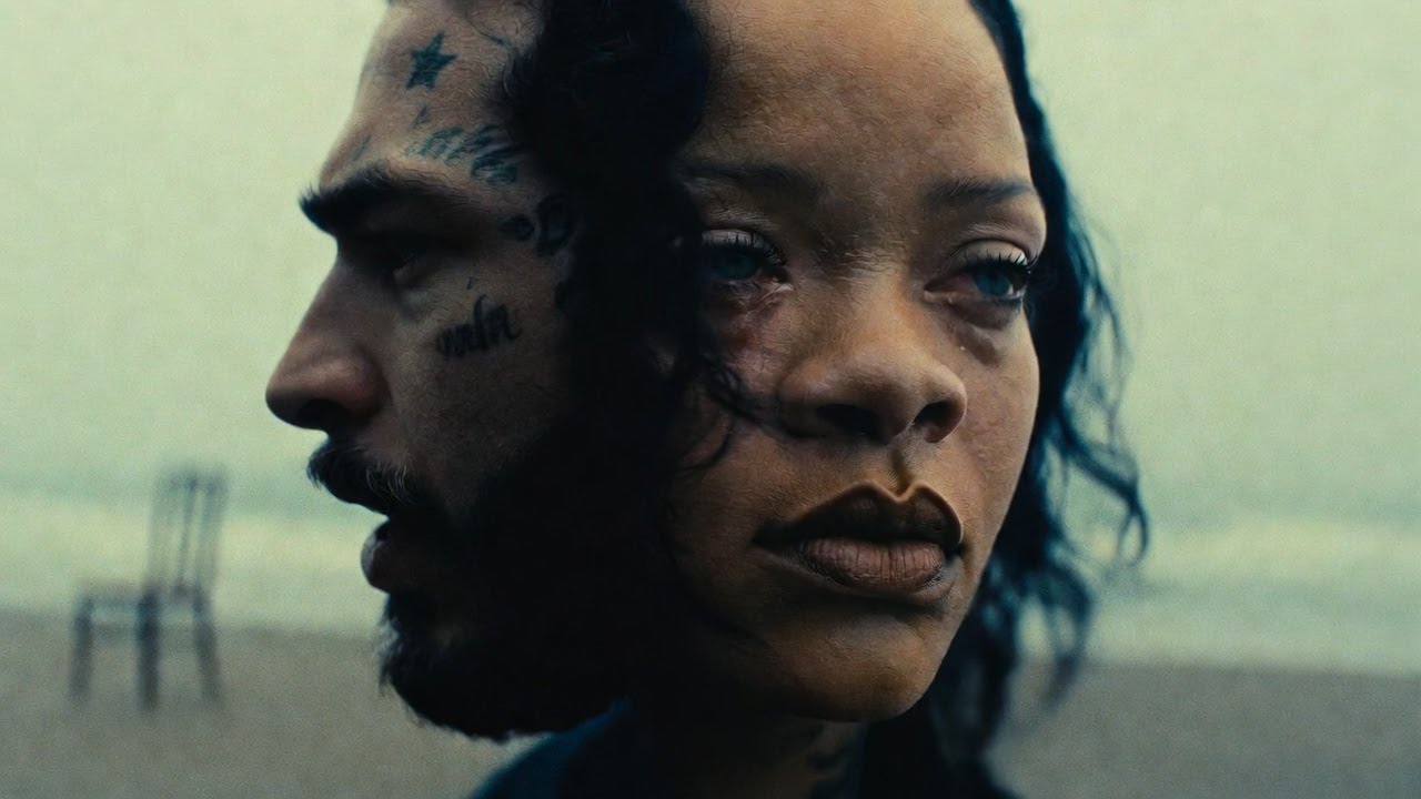 Rihanna ft Post Malone - Without You Here (Lyrics Visualizer)