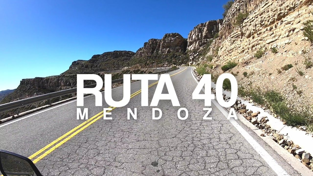 La RUTA 40 en MOTO | 54/90 | De El Sosneado a Bardas Blancas | Mendoza