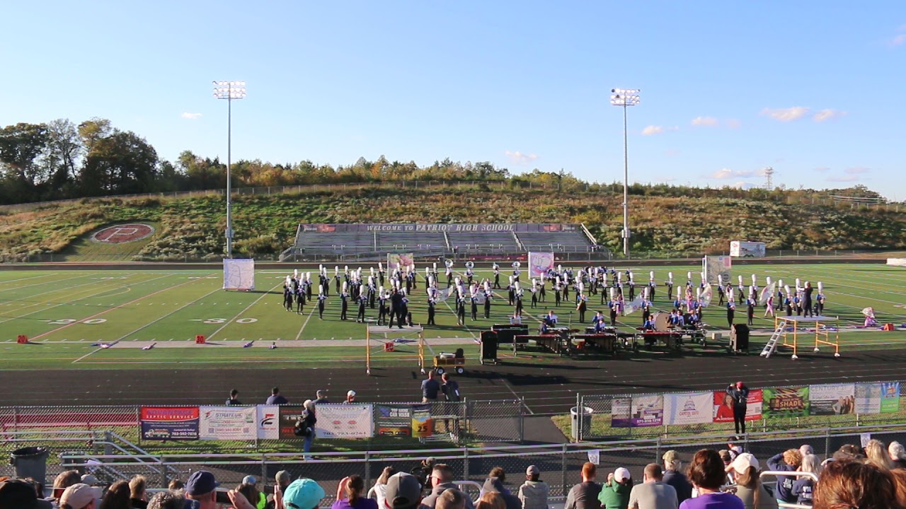 West Springfield High School Marching Band at Patriot HS VBODA assessment 10/23/2021