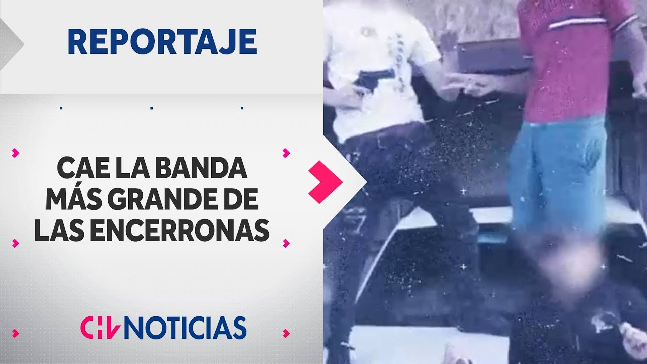 Así cayó una de las bandas de encerronas más grandes de Santiago - CHV Noticias
