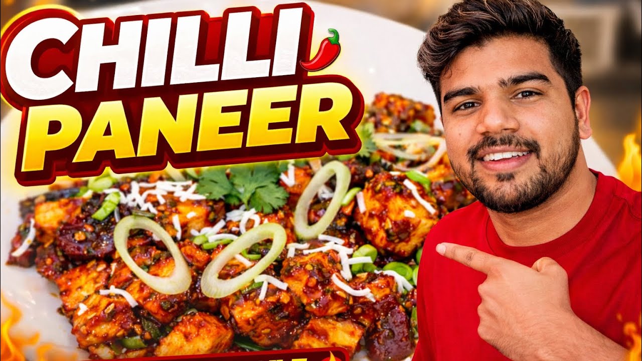 The Best Chilli Paneer Ever🔥| Street Style Indo-Chinese Recipe| Chef Ashissh
