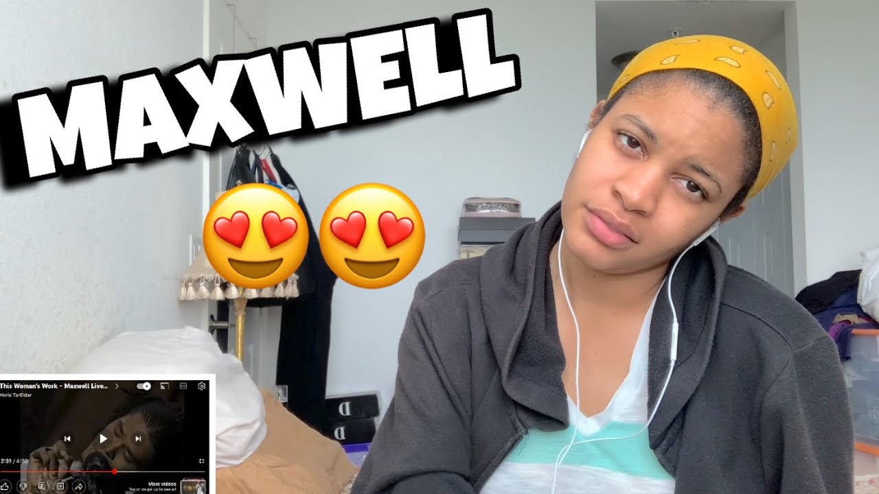 MAXWELL “ This woman’s Work “ Live Performance unplugged “ Reaction 😍
