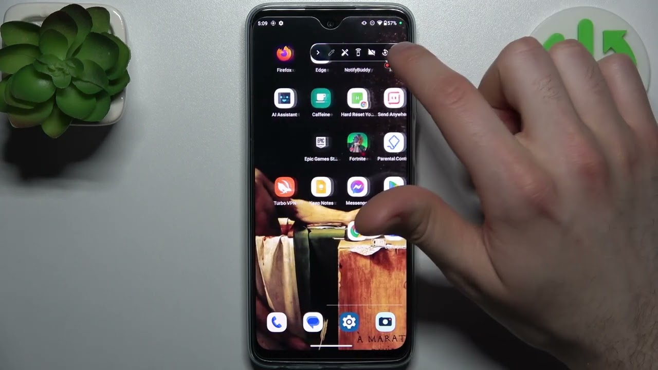 How to Record Screen on MOTOROLA Moto G Play (2023) &ndash; Use Screen Recorder