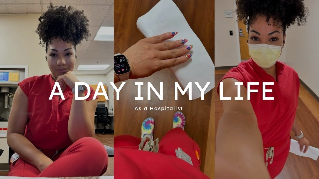 Day in the Life of an Internal Medicine Hospitalist | Inside the Hospital (Work day)