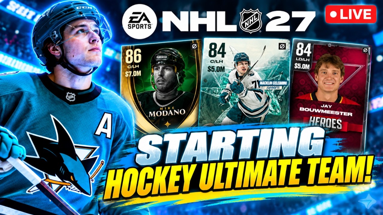 Starting Hockey Ultimate Team in NHL 27!