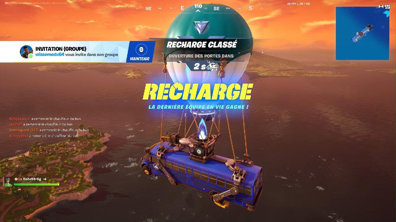 Game recharge avec mon pote 