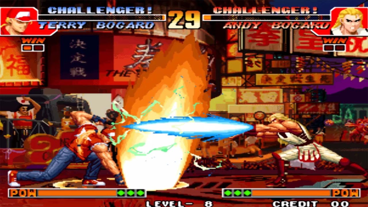 [TAS] Terry Bogard VS Andy Bogard (Kof 97)