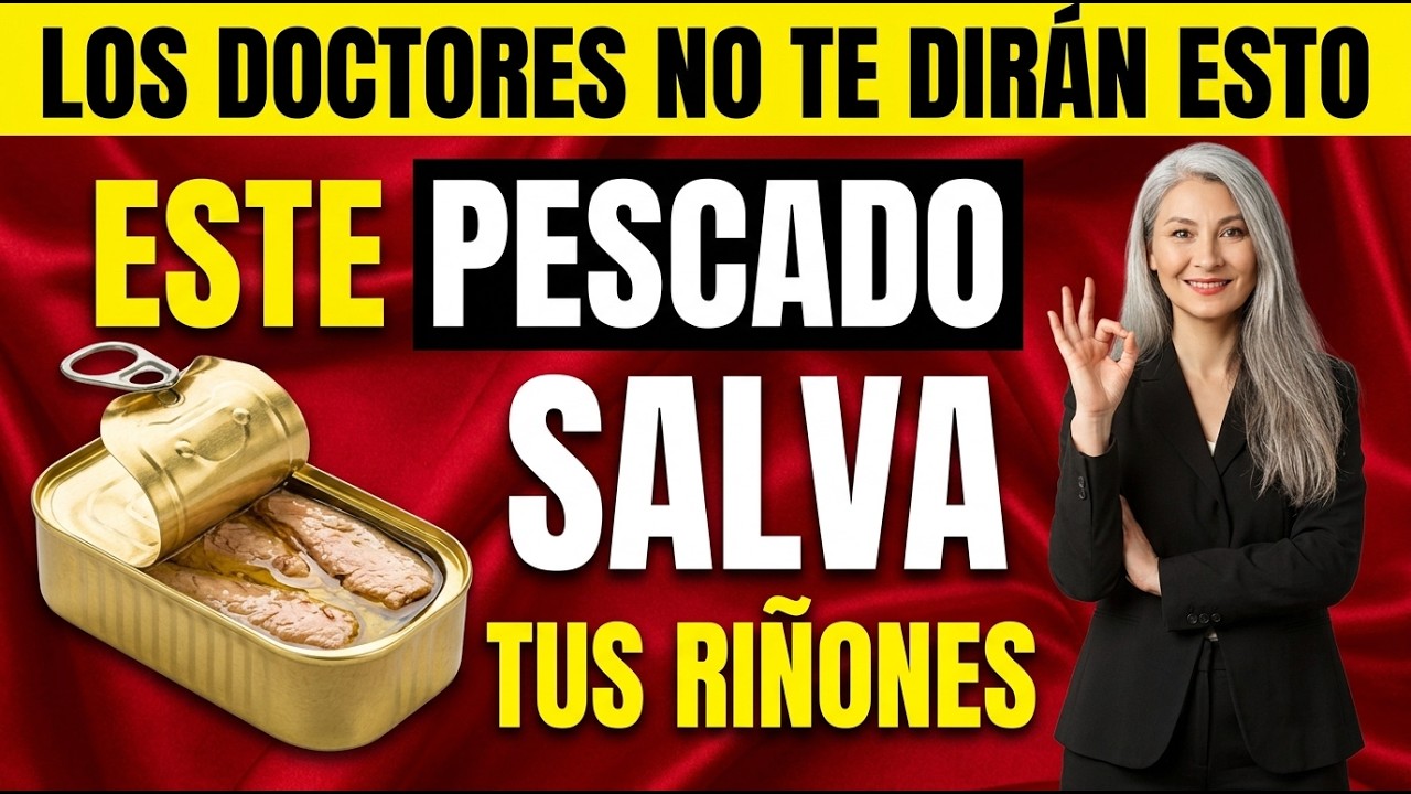&iquest;M&aacute;s de 60? Estos 4 Pescados Protegen tus Ri&ntilde;ones y Reducen la Inflamaci&oacute;n