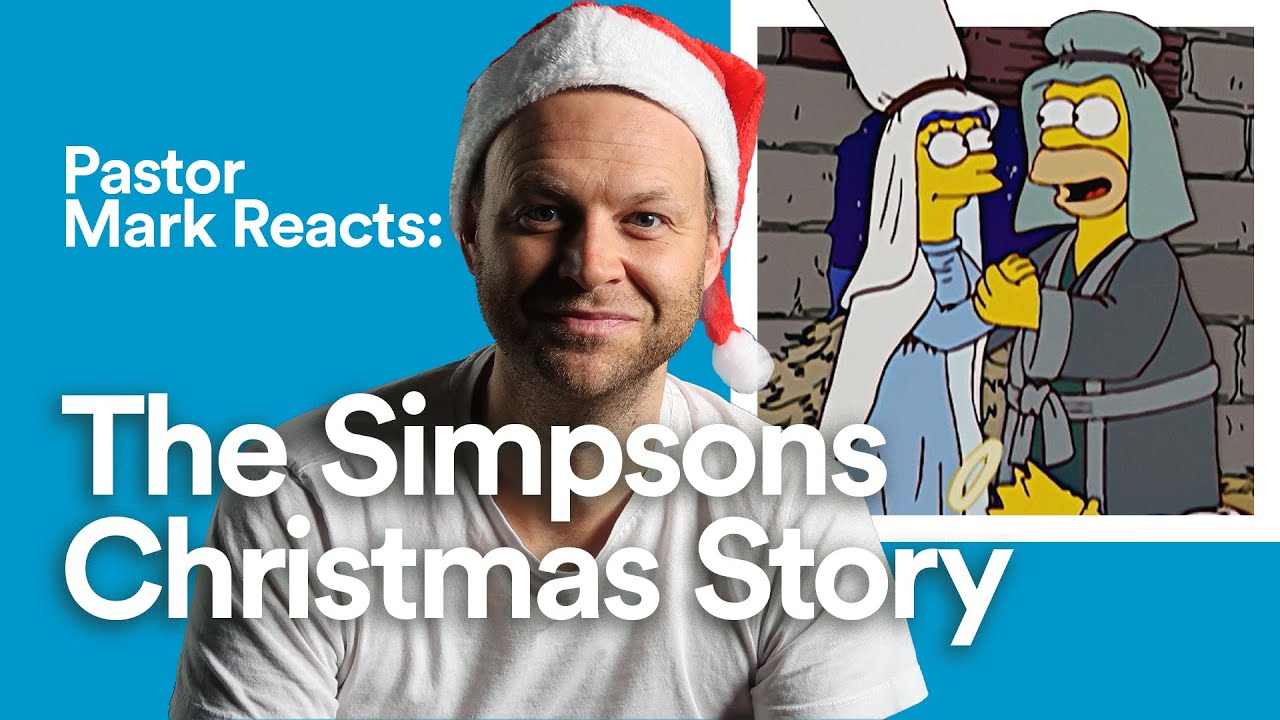 How Accurate is The Simpsons Christmas Story? | Pastor Mark Reacts