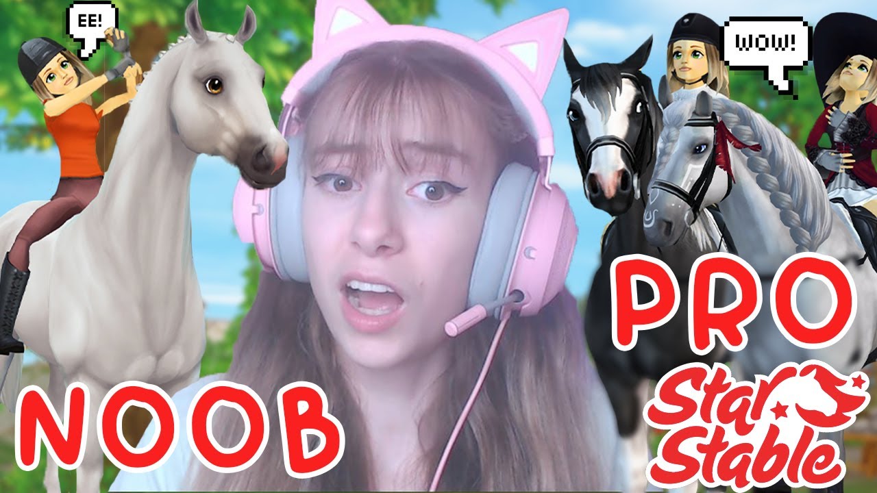 NOOB vs PRO vs GOD LEVEL 🤯 *Star Stable Players*