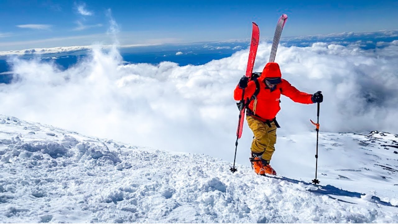 Climbing Mt. Adams During a White Out