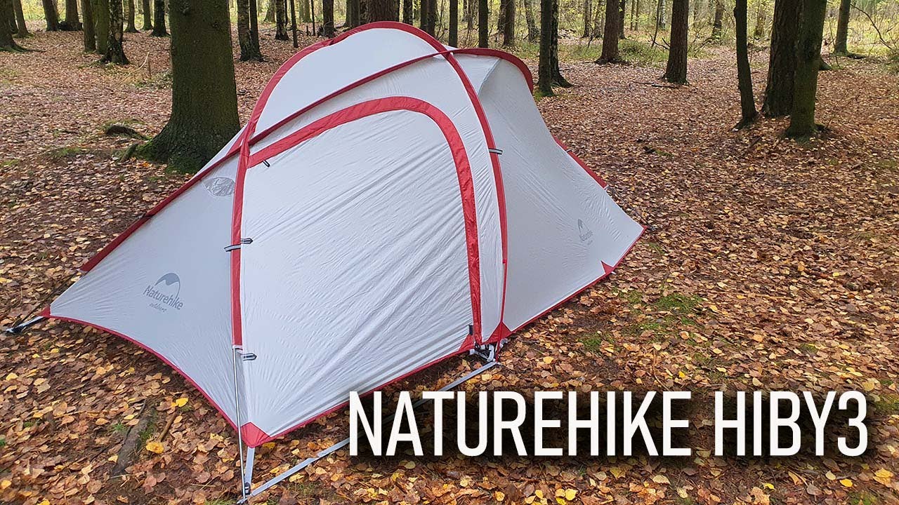 Трехместная ветроустойчивая палатка Naturehike hiby 3 с Алиэкспресс