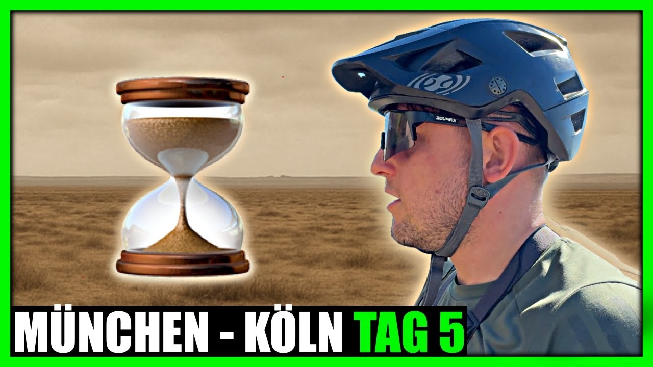 Ruhe vor dem Sturm entlang des Rheinradweges mit 800Wh