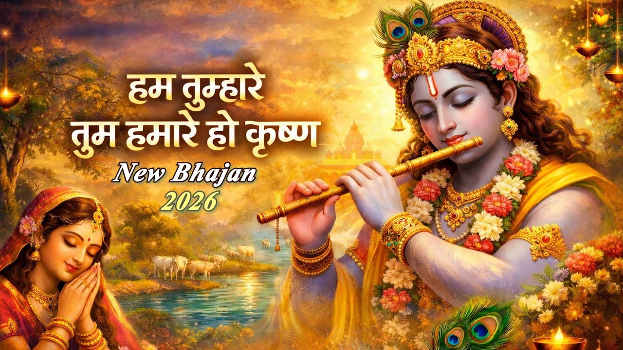हम तुम्हारे, तुम हमारे हो कृष्ण | Latest Krishn Bhajan 2026 | Vaikunth Vibes #trending #song #love