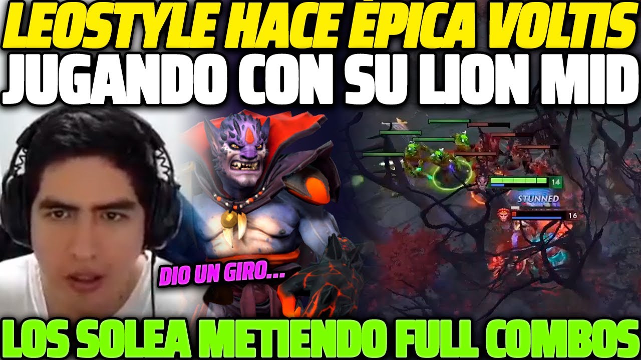 😲 HE DOES AN EPIC VOLTIS WITH HIS LION MID 😲 LEOSTY TURNED AROUND AND SOLOED THE OTHER TEAM WITH ...