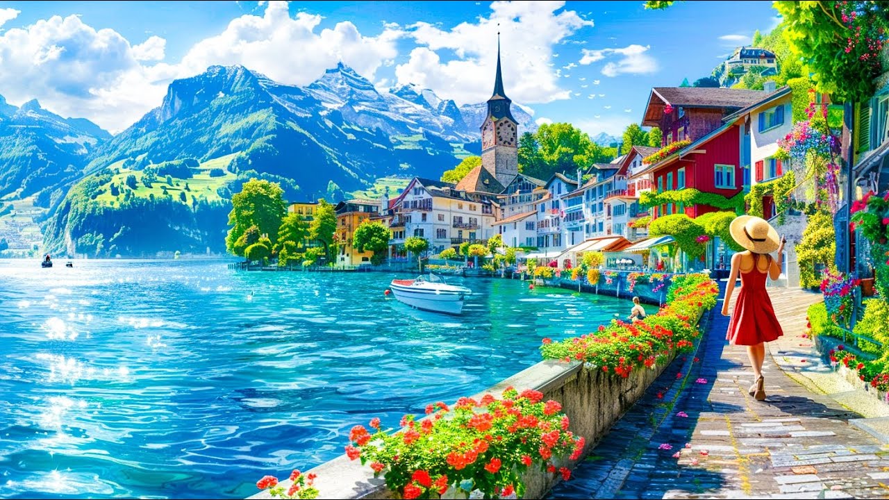 Самое Красивое Место в Швейцарии, О Котором Вы Никогда Не Слышали 🇨🇭 4K Пешеходная Экскурсия