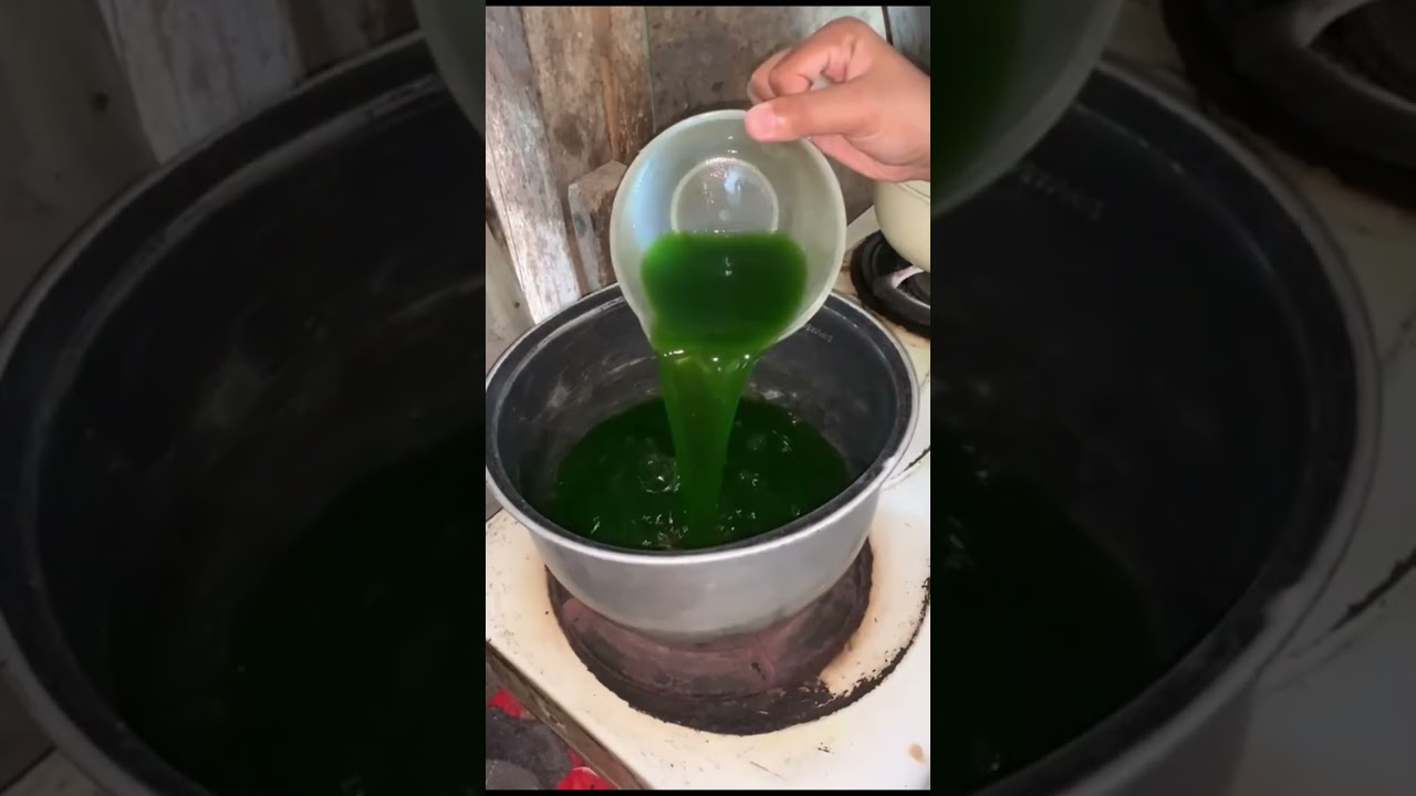 video assignment on how to make ice cendol in English